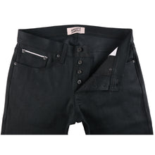 Load image into Gallery viewer, Naked & Famous - True Guy - Black Cobra Stretch Selvedge