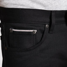 Load image into Gallery viewer, Naked & Famous - True Guy - Black Cobra Stretch Selvedge