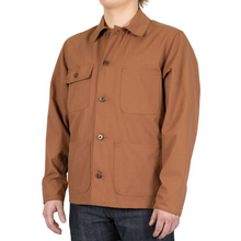 Load image into Gallery viewer, Naked & Famous - Chore Coat - Brick Canvas