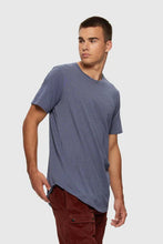 Load image into Gallery viewer, Kuwalla - Eazy Scoop Tee - Grisaille Blue