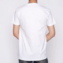 Load image into Gallery viewer, Naked & Famous - Pocket Tee White Kimono Print Scales