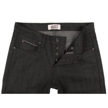 Load image into Gallery viewer, Naked & Famous - Super Guy - Black X Grey Stretch Selvedge