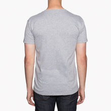 Load image into Gallery viewer, Naked & Famous - Pocket Tee Indigo Retro Plaid