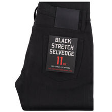 Load image into Gallery viewer, Unbranded - Skinny Fit - 11oz Black Stretch Selvedge