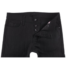 Load image into Gallery viewer, Unbranded Tight Fit - 11oz Solid Black Stretch Selvedge