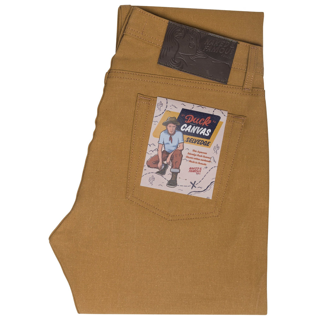 Naked & Famous Denim - Weird Guy - Duck Canvas Selvedge