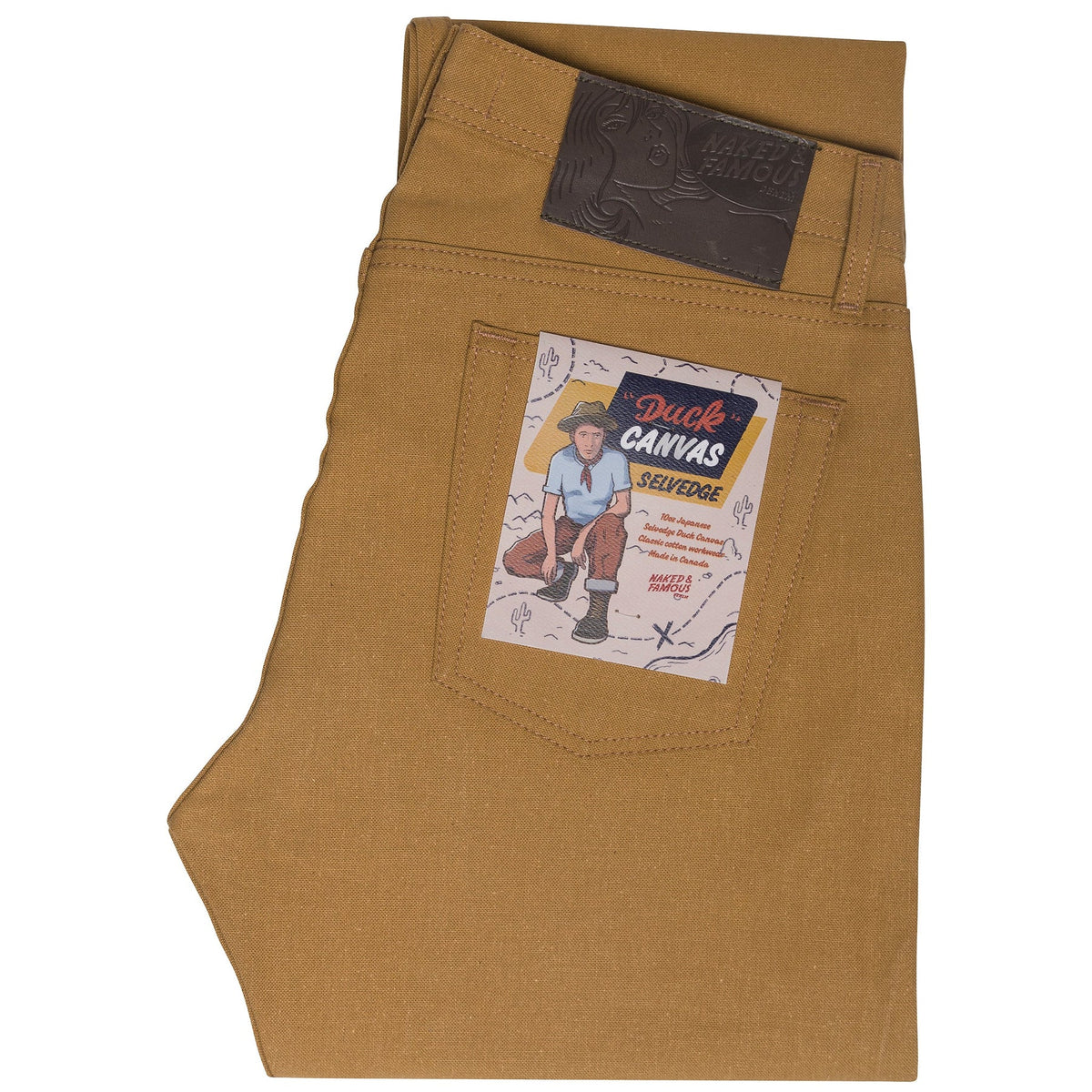 Naked & Famous Denim - Weird Guy - Duck Canvas Selvedge