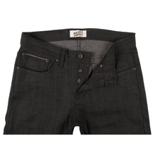 Load image into Gallery viewer, Naked &amp; Famous - Easy Guy - Black X Grey Stretch Selvedge