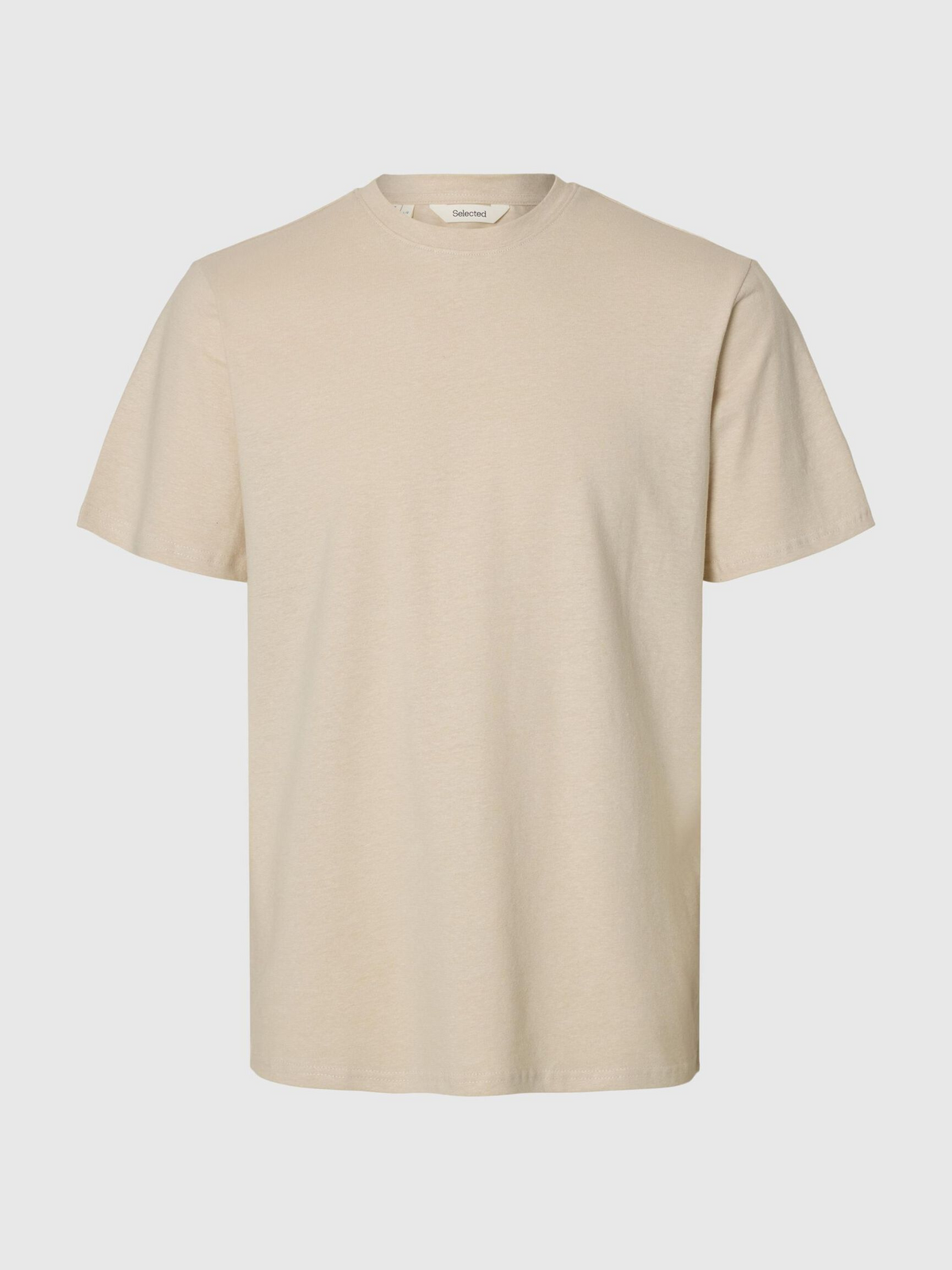 Selected - Adam Linen Blend Tee