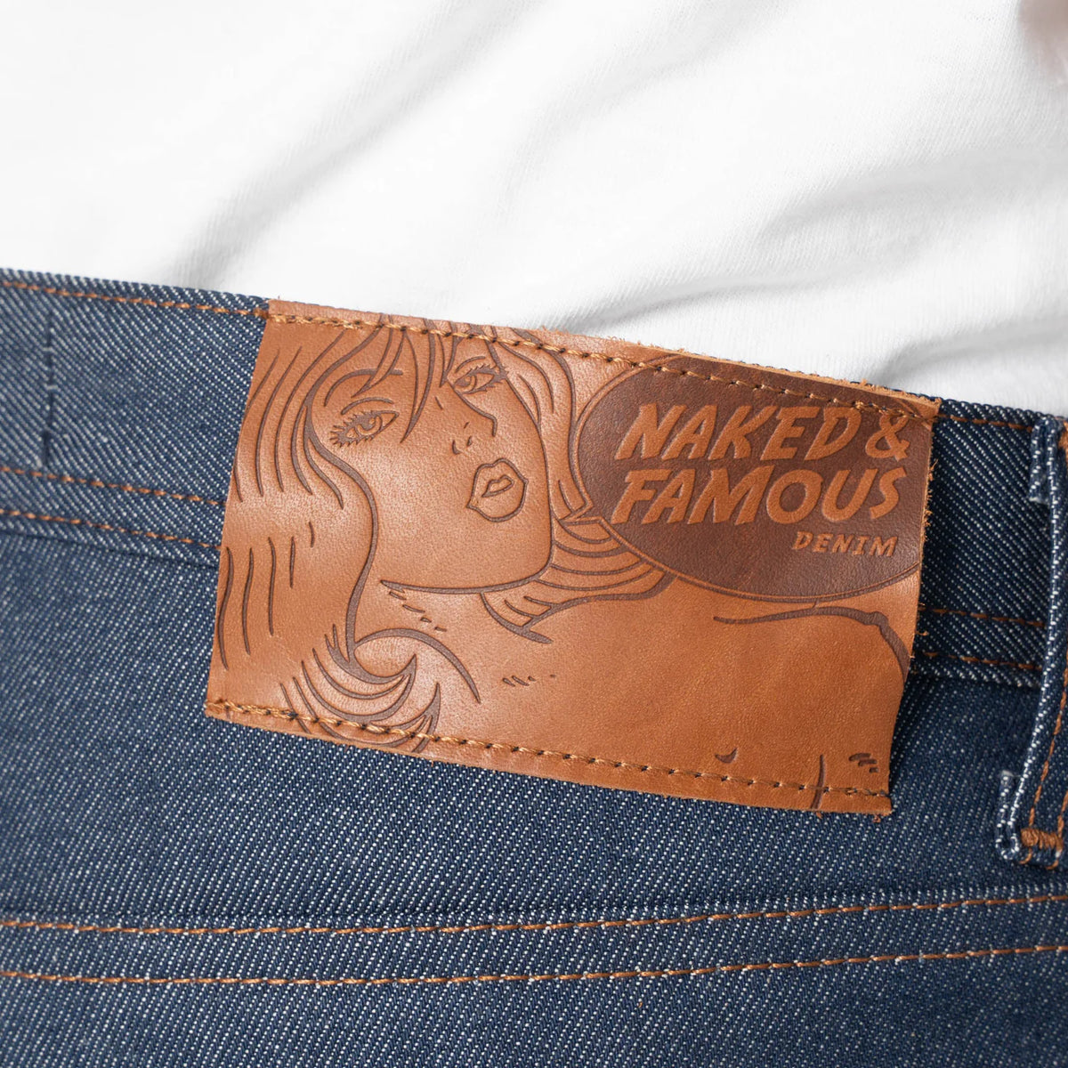 Naked & Famous Denim - Weird Guy - Natural Indigo Selvedge