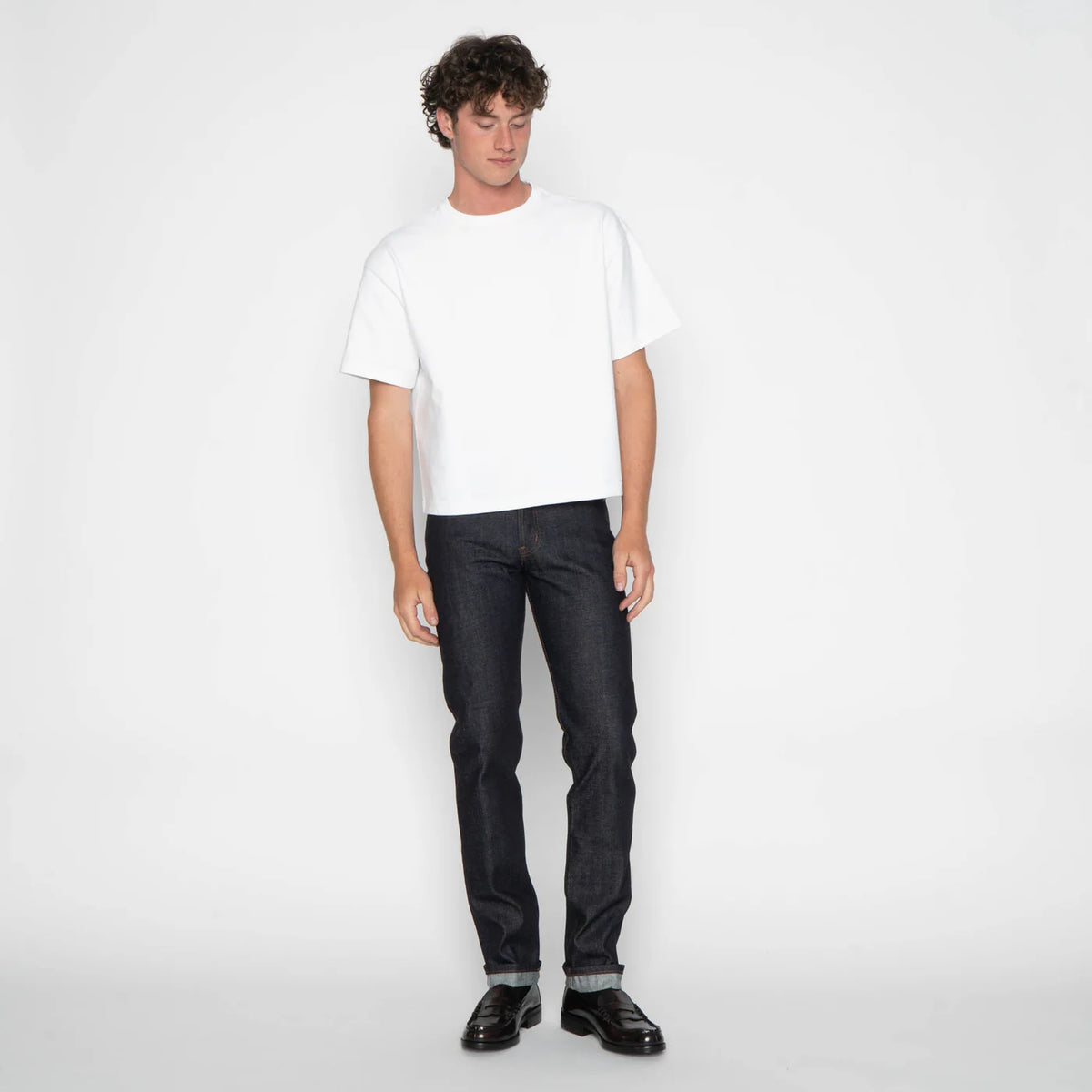 Naked & Famous Denim - Weird Guy - Deep Indigo Selvedge
