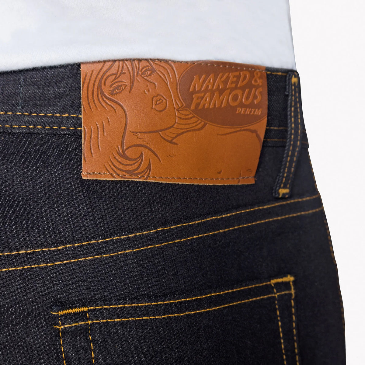 Naked & Famous - Weird Guy - Deep Indigo Stretch Selvedge