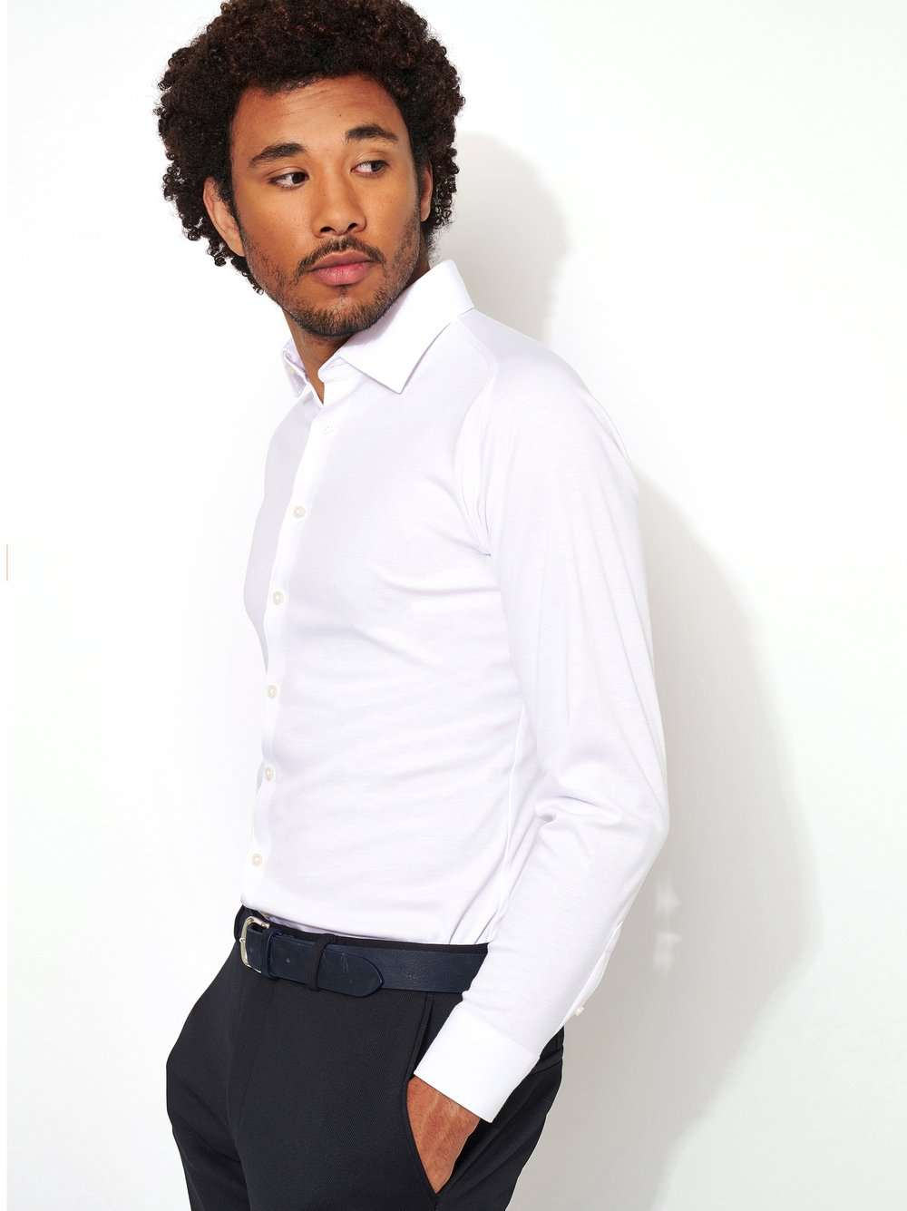 Desoto - Casual Kent Pique Shirt