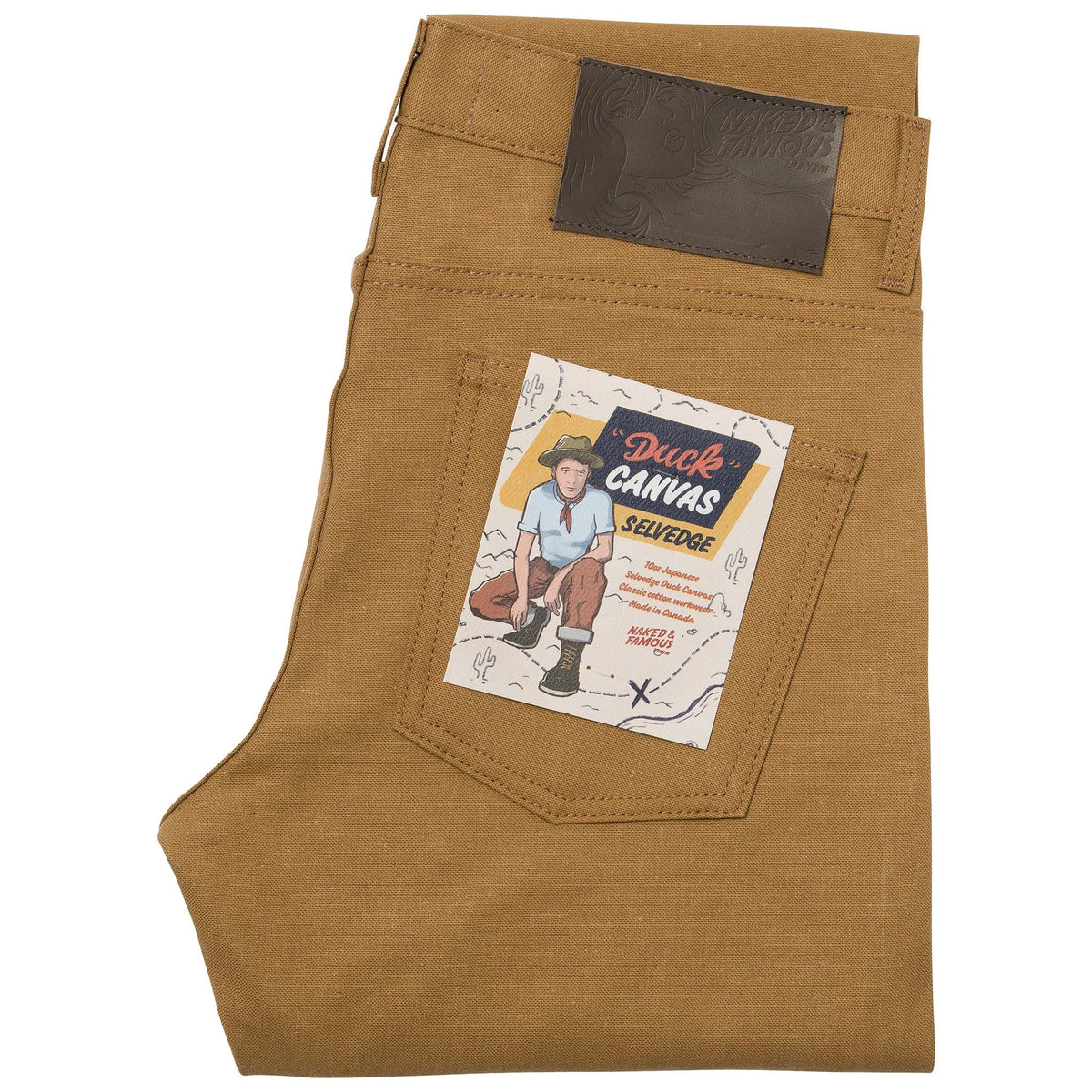 Naked & Famous Denim - Super Guy - Duck Canvas Selvedge
