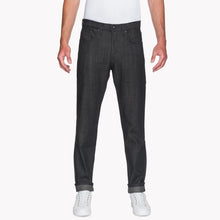 Load image into Gallery viewer, Naked &amp; Famous - Easy Guy - Black X Grey Stretch Selvedge