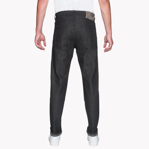 Naked & Famous - Easy Guy - Black X Grey Stretch Selvedge