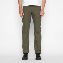 Load image into Gallery viewer, Naked &amp; Famous Denim - Weird Guy - Army Green Duck Canvas