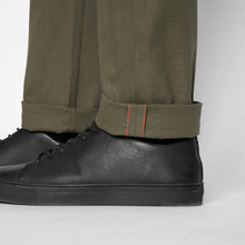 Load image into Gallery viewer, Naked &amp; Famous Denim - Weird Guy - Army Green Duck Canvas