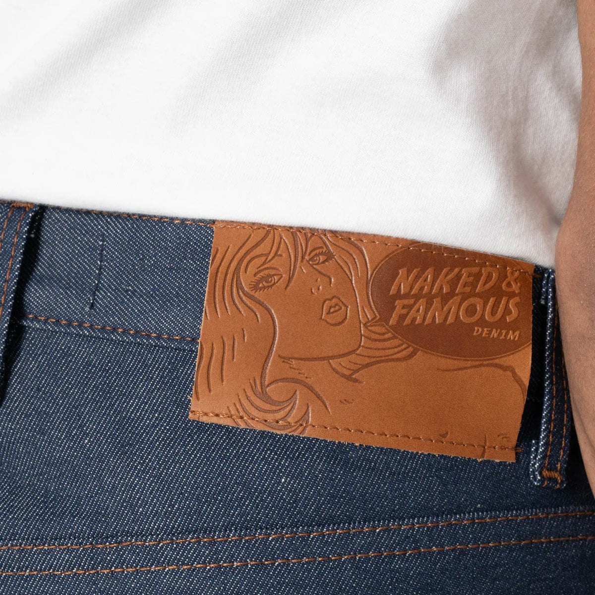 Naked & Famous Denim - Easy Guy - Natural Indigo Selvedge