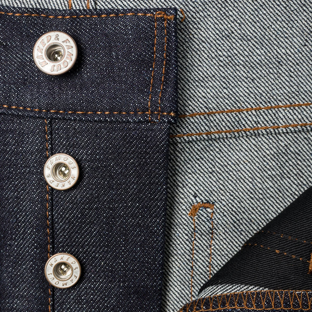 Naked & Famous Denim - Super Guy - Deep Indigo Selvedge