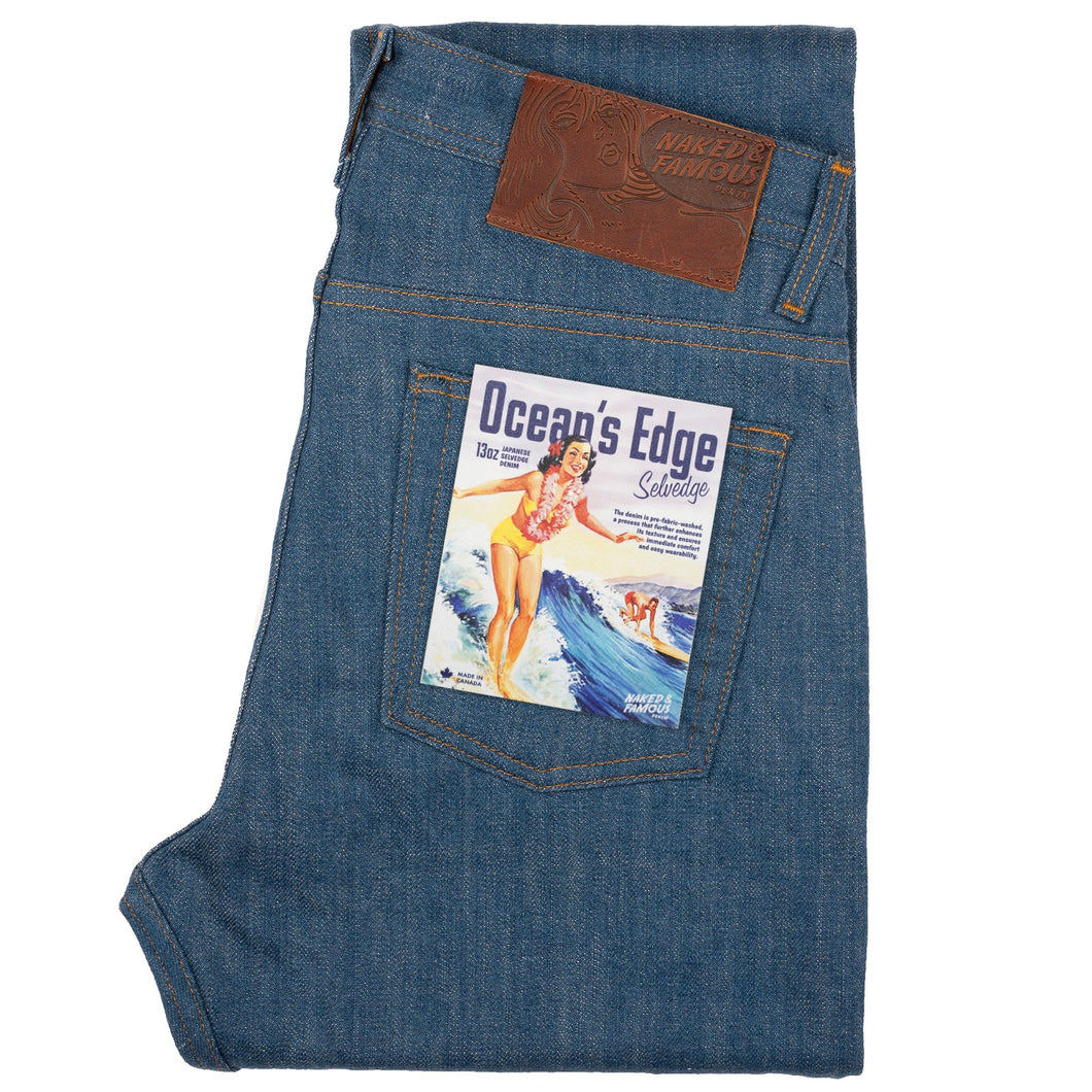 Naked & Famous - Weird Guy - Ocean's Edge Selvedge