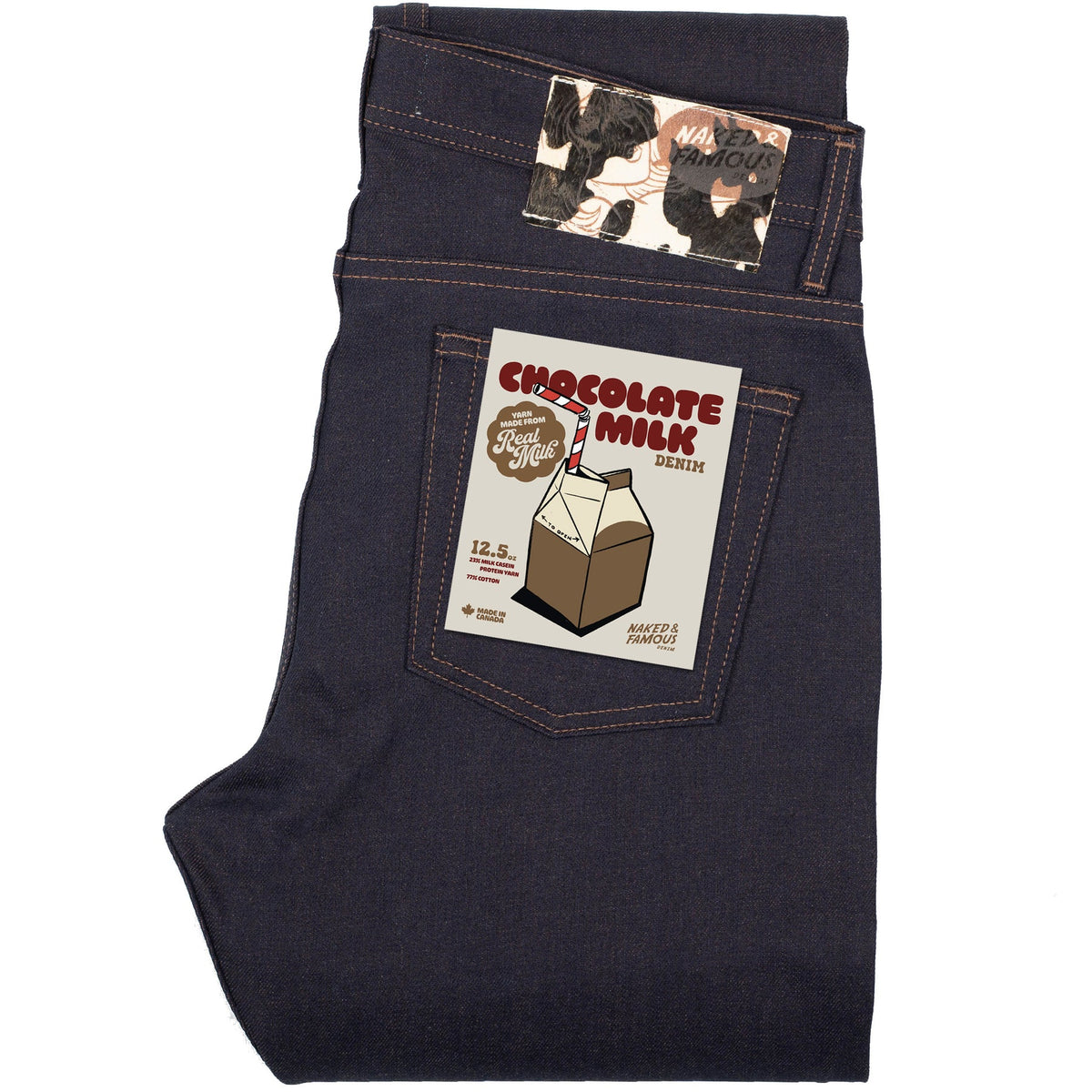 Naked & Famous Denim - Weird Guy - Chocolate Milk Selvedge