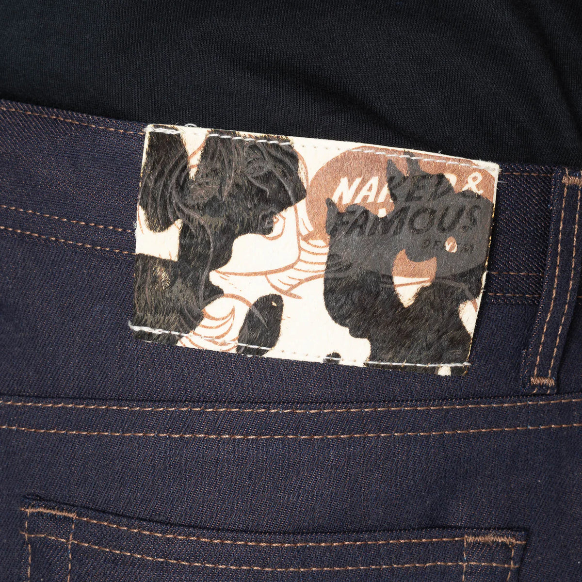 Naked & Famous Denim - Weird Guy - Chocolate Milk Selvedge