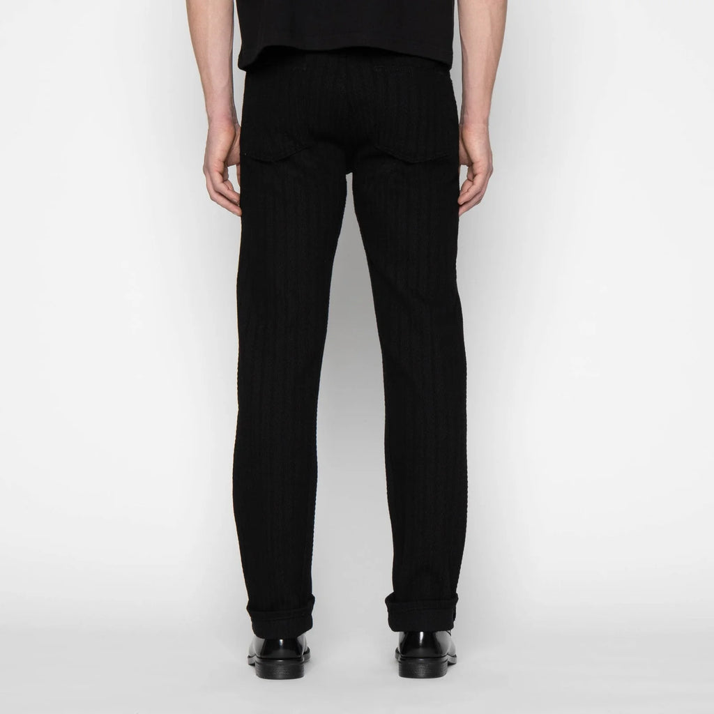 Naked & Famous Denim - Weird Guy - Black Sugiaya