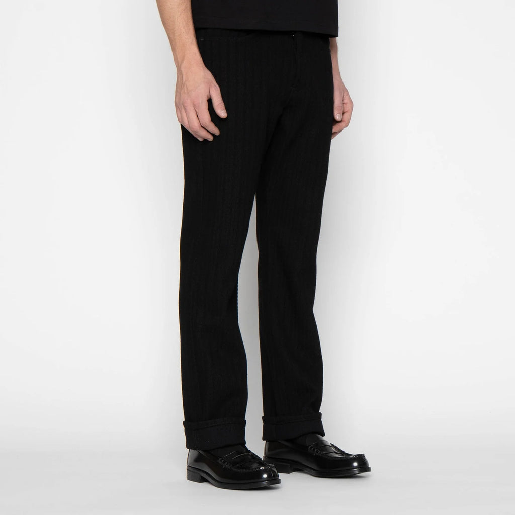 Naked & Famous Denim - True Guy - Black Sugiaya
