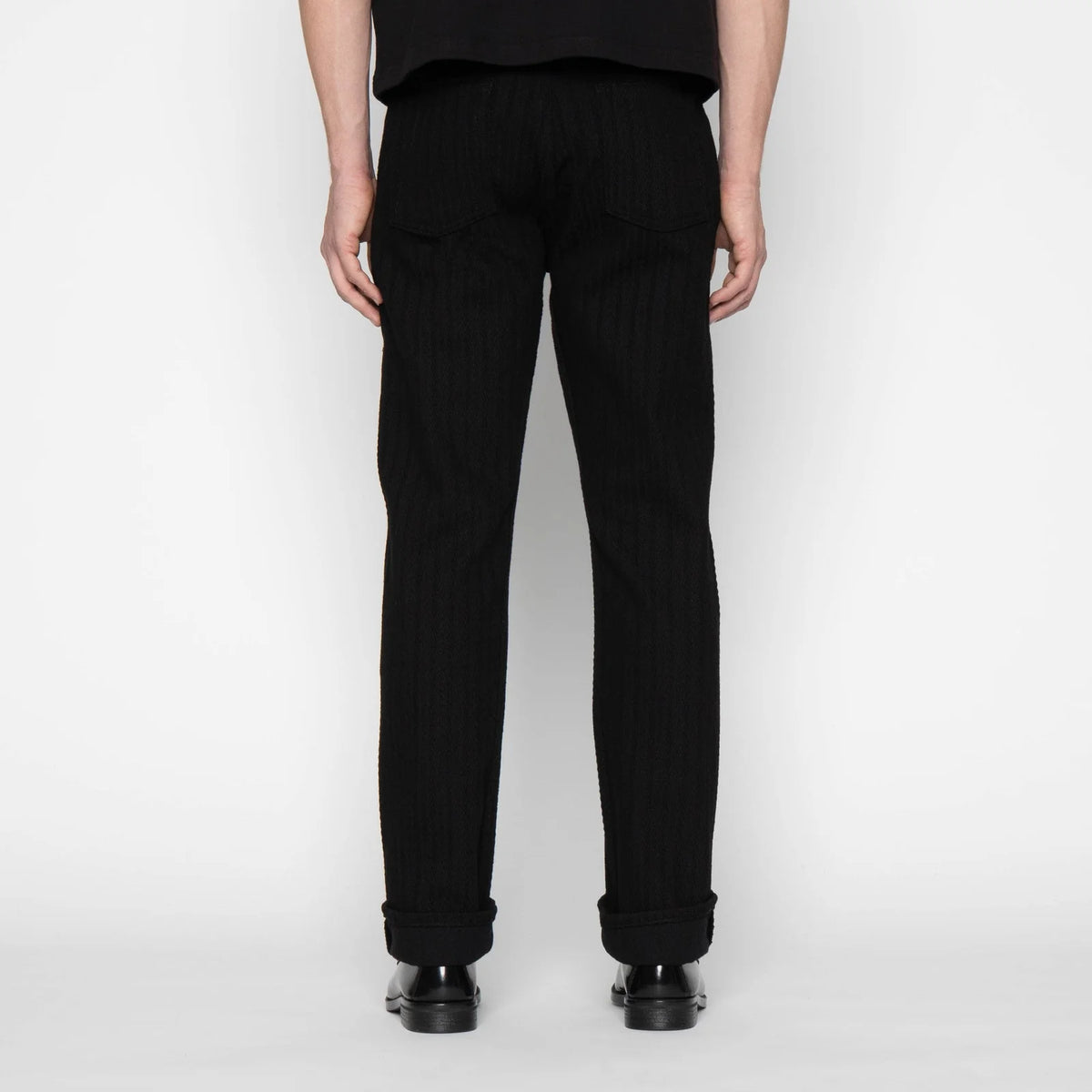 Naked & Famous Denim - True Guy - Black Sugiaya