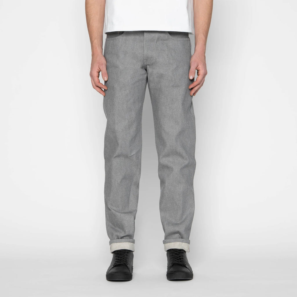 Naked and Famous Denim - Easy Guy - Heather Grey Selvedge