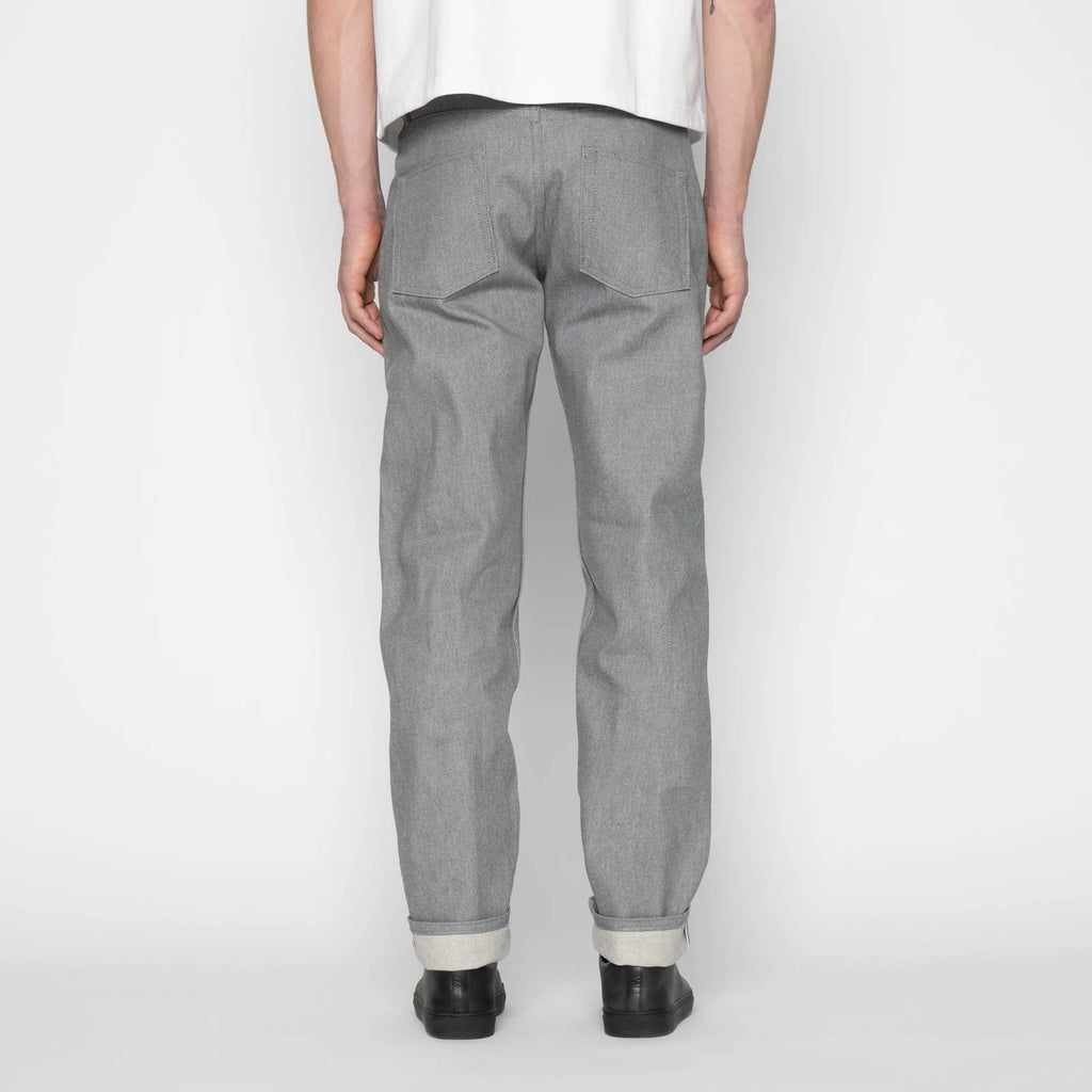 Naked and Famous Denim - Easy Guy - Heather Grey Selvedge