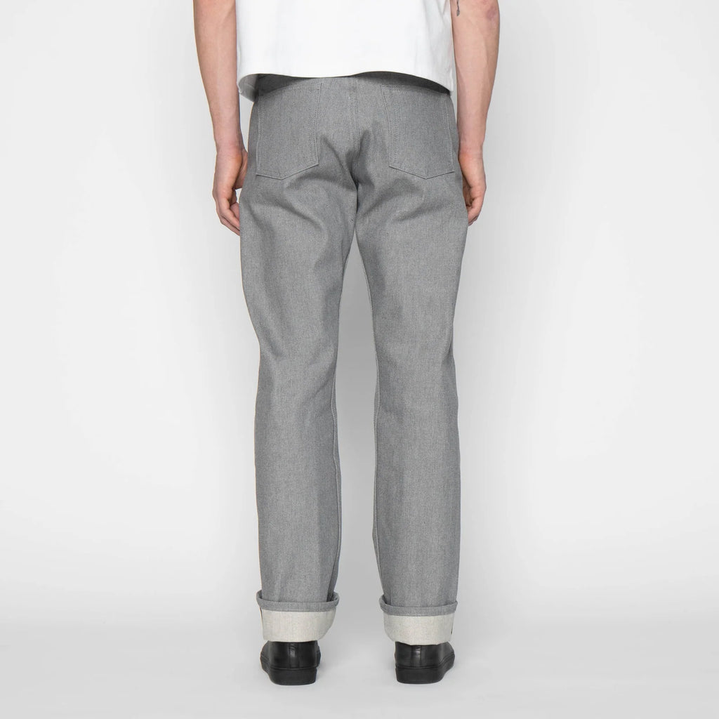 Naked and Famous Denim - True Guy - Heather Grey Selvedge