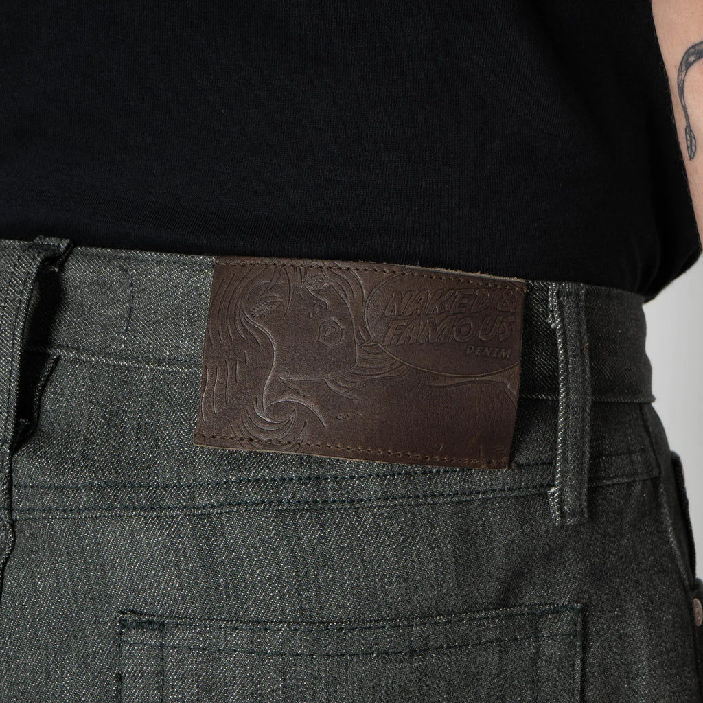 Naked & Famous Denim - True Guy - Haunted Forest Selvedge
