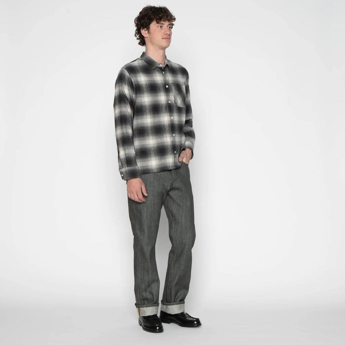 Naked & Famous Denim - True Guy - Haunted Forest Selvedge