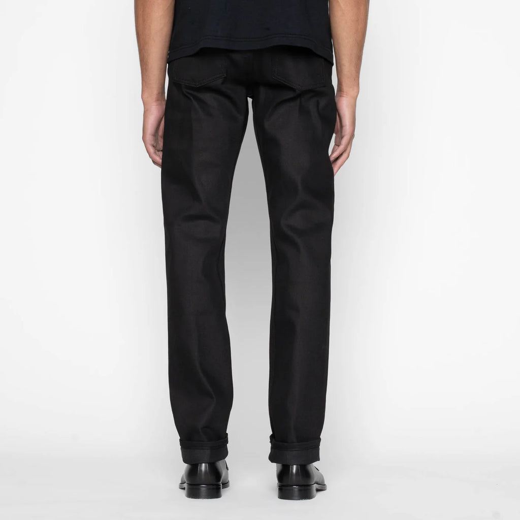 Naked & Famous Denim - Weird Guy - Black Cobra Stretch Selvedge