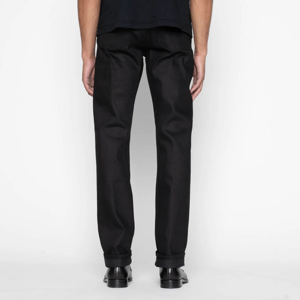 Naked & Famous Denim - Weird Guy - Black Cobra Stretch Selvedge