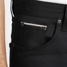 Load image into Gallery viewer, Naked &amp; Famous Denim - Strong Guy - Black Cobra Stretch Selvedge