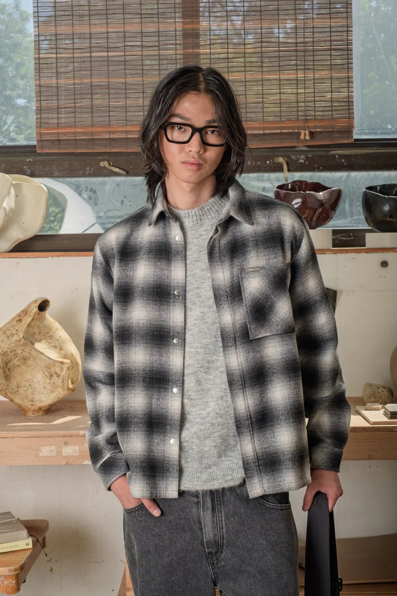 Kuwalla Tee - Plaid Pocket Shirt