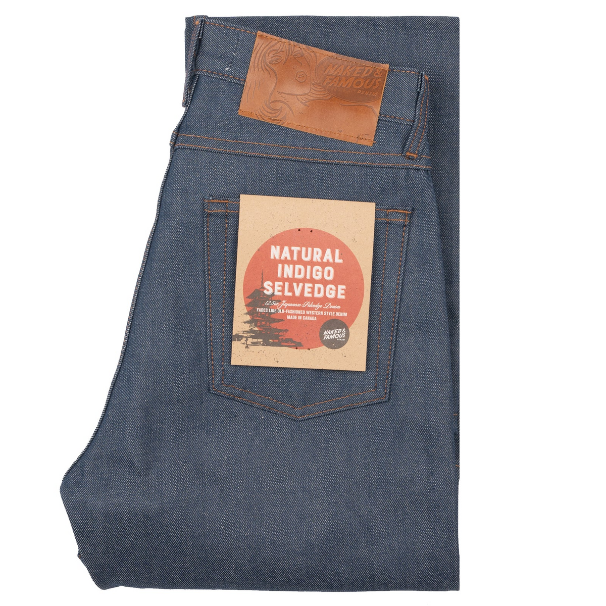 Naked & Famous Denim - True Guy - Natural Indigo Selvedge