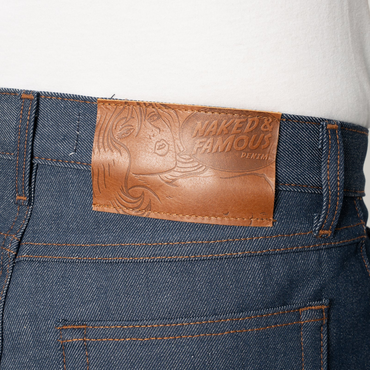 Naked & Famous Denim - True Guy - Natural Indigo Selvedge