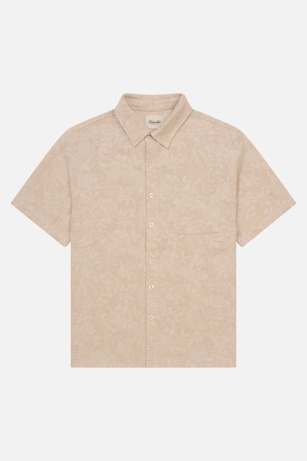 Kuwalla Tee - Jacquard Linen Shirt