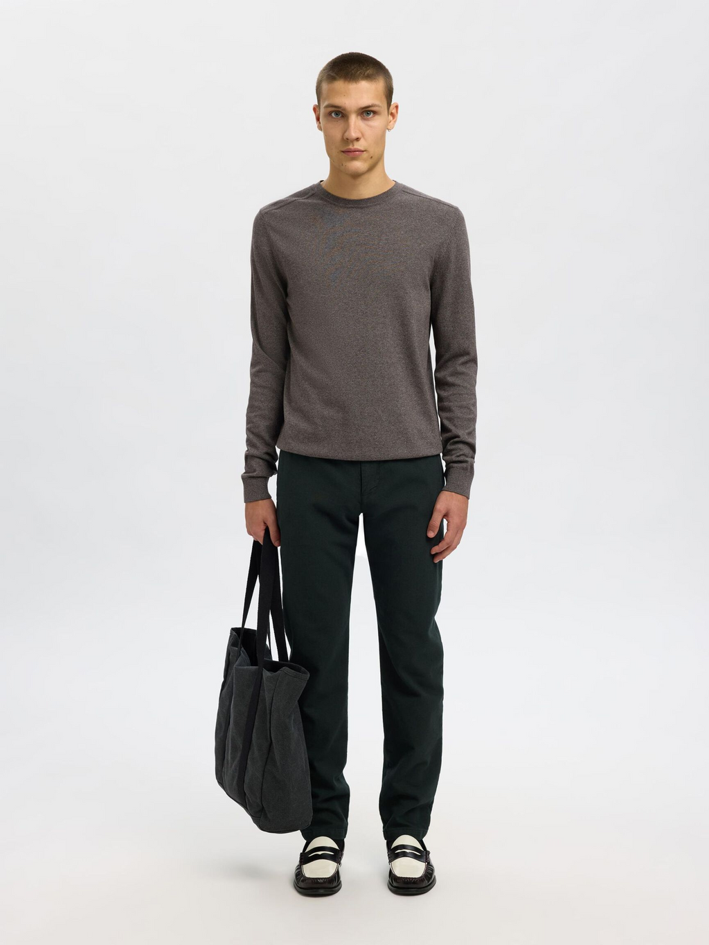 Selected - Slim Fit Structured Chinos