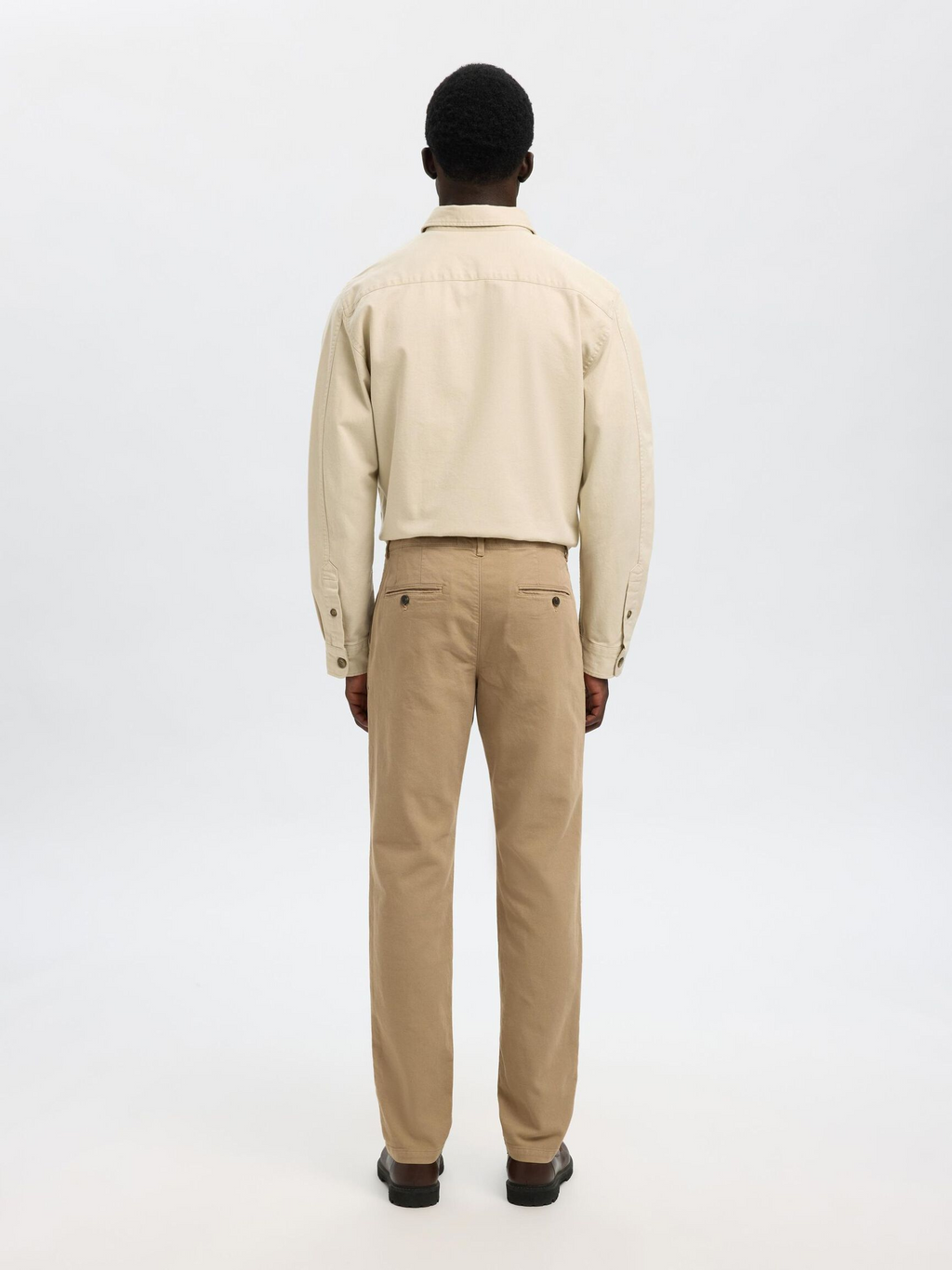 Selected - Slim Fit Structured Chinos