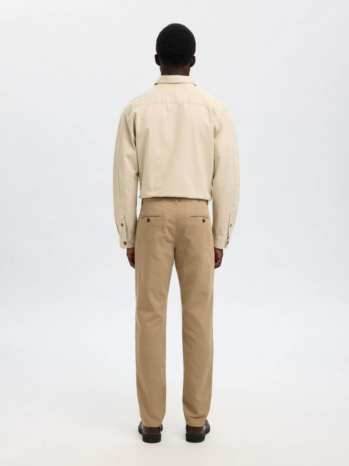 Selected - Slim Fit Structured Chinos