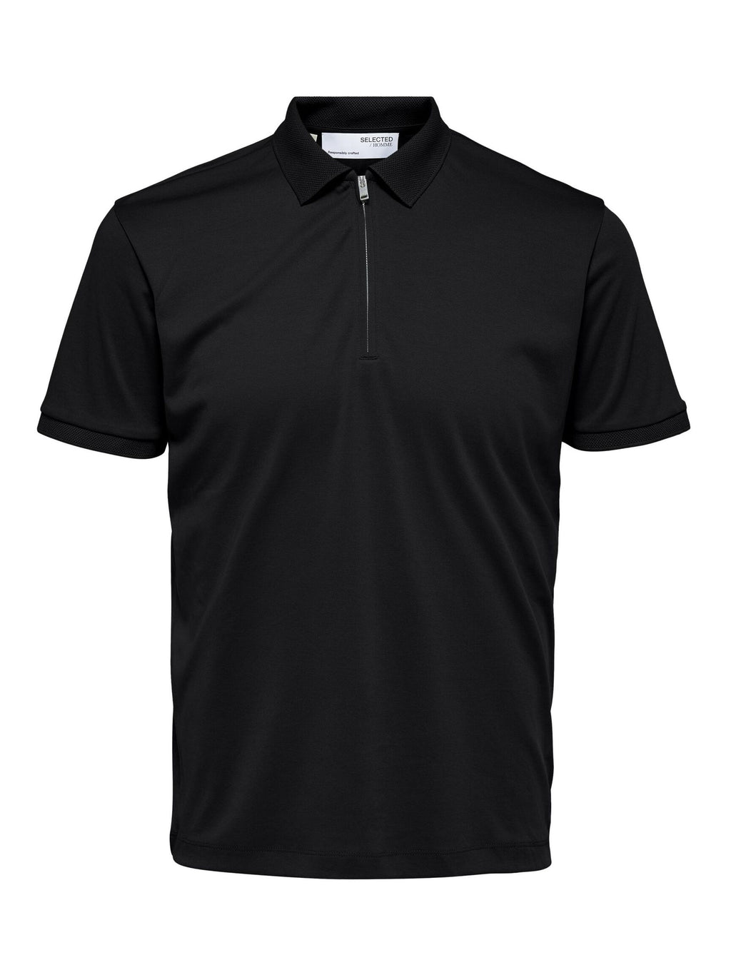 Selected - Fave Zip Polo Shirt