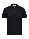 Selected - Fave Zip Polo Shirt