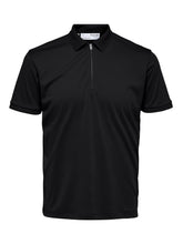 Load image into Gallery viewer, Selected - Fave Zip Polo Shirt