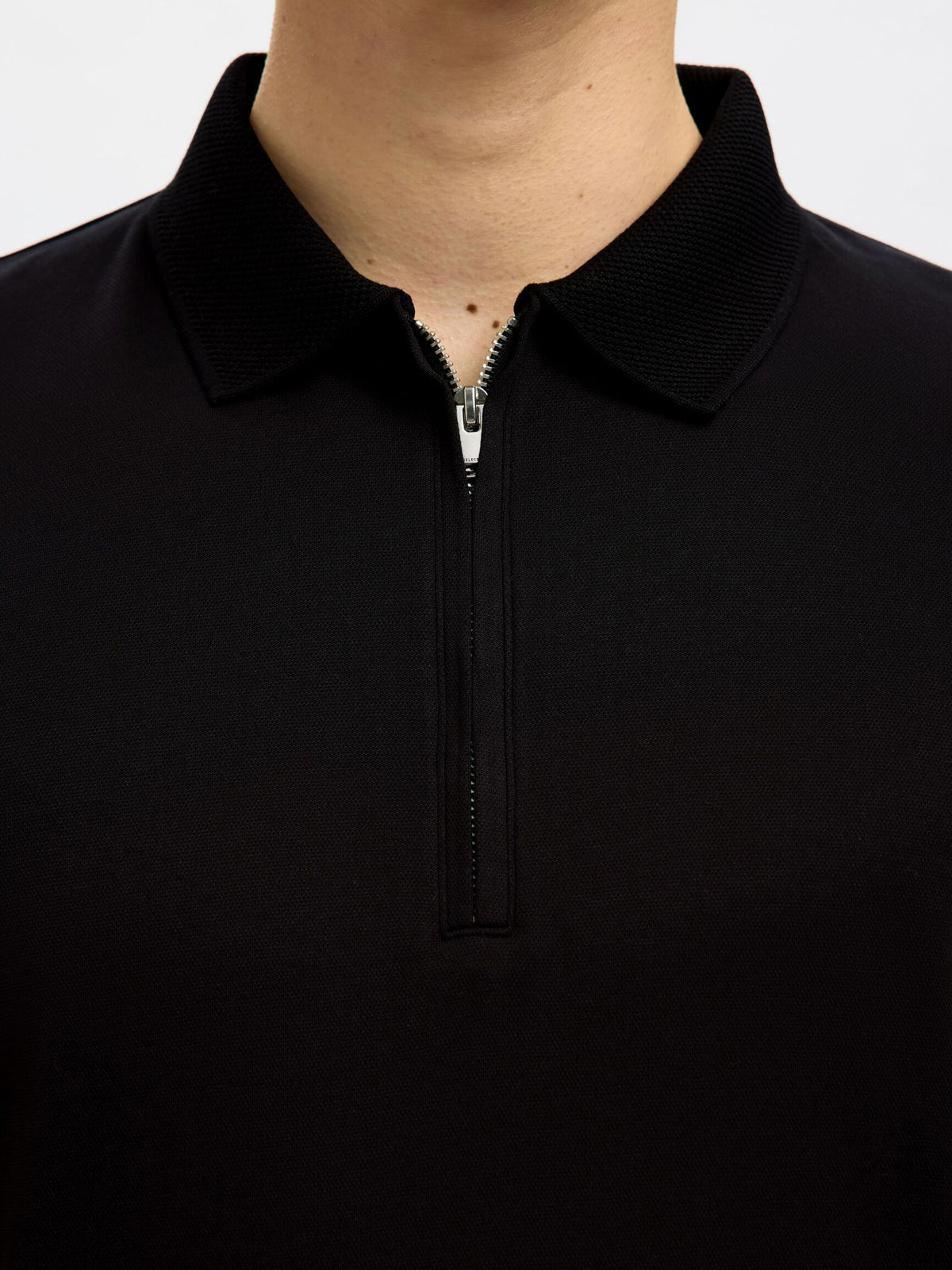 Selected - Fave Zip Polo Shirt