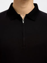 Load image into Gallery viewer, Selected - Fave Zip Polo Shirt